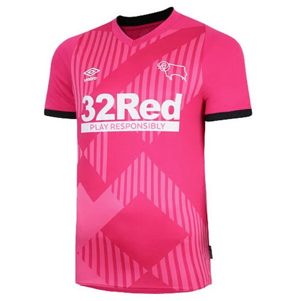 Camiseta Derby County 3ª 2020-2021 Rosa